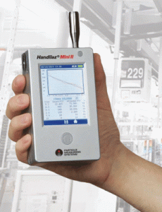 HandiLaz Mini II handheld particle counter