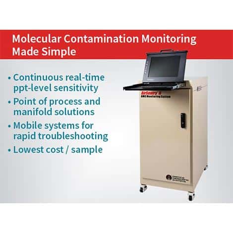 AMC Cleanroom Monitor: AirSentry® II Multi-point System