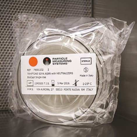 single use microbial impactor packaging single-use device