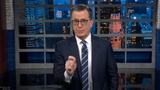 Stephen Colbert Tells Mike Johnson It’s ‘Literally Your Place’ to Weigh In on J6 Pardons | Video