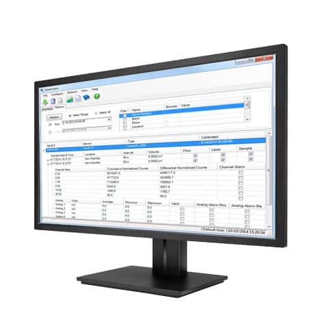 Particle Counting Software data analyst