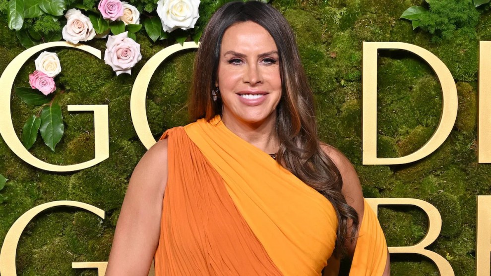 Karla Sofía Gascón attends the 82nd Annual Golden Globe Awards (Credit: Axelle/Bauer-Griffin/FilmMagic)