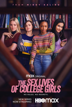 The Sex Lives of College Girls TV series 2021 poster.