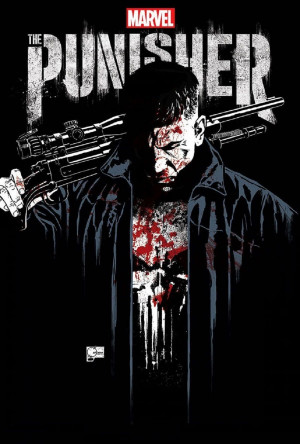 Marvel's The Punisher TV series 2017 poster.