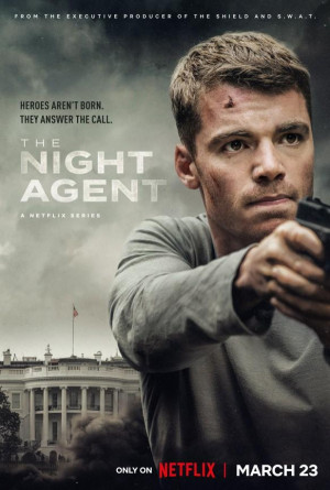 The Night Agent TV series 2023 poster.