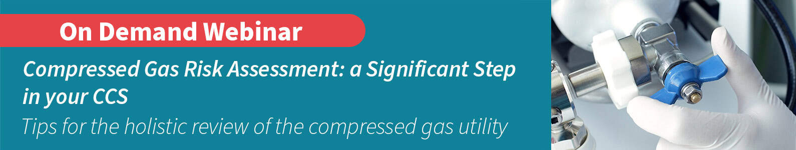 Compressed Gas Risk Assessment webinar now on demand