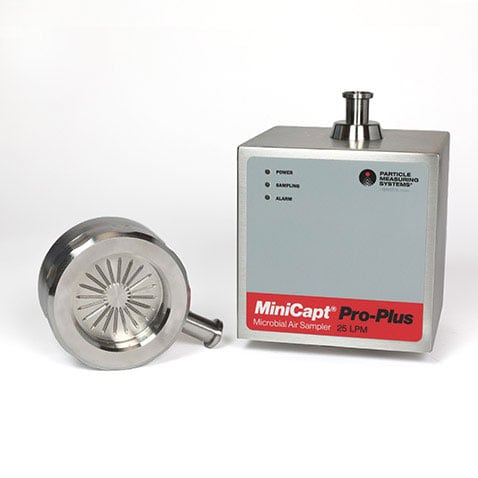Remote Microbial Air Sampler: MiniCapt® Pro with BioCapt Stainless Steel BCSS
