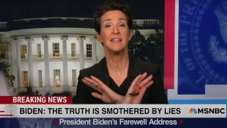 Rachel Maddow Says Biden’s Farewell Warning of Looming Oligarchy ‘Put a Chill Down My Spine’ Because ‘He’s Correct’ | Video