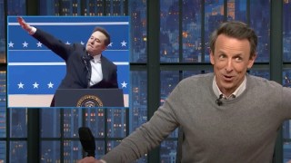 Seth Meyers Gives Elon Musk Salute Benefit of the Doubt: ‘Who Among Us Hasn’t Sieged When We Were Trying to Zag?’ | Video