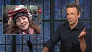 Seth Meyers Mocks Irony of Trump Fans Being Left Out of Inauguration: ‘They Walked Right Into the Capitol’ When He Was Leaving | Video