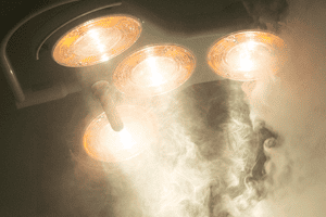 smoke study for cleanroom air flow