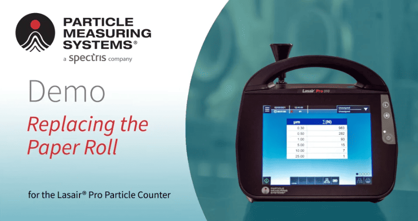 Lasair Pro Demo video: Replacing the paper roll